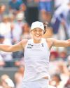 Quick feet, quicker hands land Swiatek in Wimbledon last four90