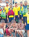 SDRF rescues 44 kanwariyas from drowning in Ganaga in Haridwar SDRF rescues 44 kanwariyas from drowning in Ganaga in Haridwar11
