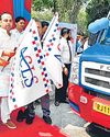 Kumar flags off free ambulances, work on new caller system 'is on'6