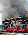 Jaisalmer bus blaze toll rises to 21 Jaisalmer bus blaze toll rises to 2150