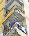 Dwarka police housing building decrepit just 3 years after launch Dwarka police housing building decrepit just 3 years after launch8