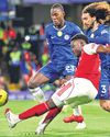 Arsenal held by 10-man Chelsea in London derby Arsenal held by 10-man Chelsea in London derby57