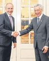 Irish Taoiseach meets PM Lee and DPM Wong