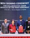 Singapore and Zambia to team up on carbon credits