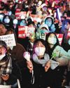 Young South Koreans, seeing democracy at stake, take to the streets