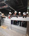 Exercise simulates flooding event at an MRT station