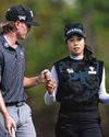 'Golf nerds' Knapp and Patty top mixed pairs event