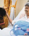 Miniature horses bring joy to nursing home residents