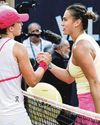 Rivals Sabalenka, Swiatek are 'chilled' off the court