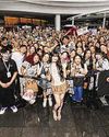 Fans wait 7 hours in the rain for (G)I-dle's Minnie at Chagee VivoCity opening