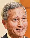 Vivian Balakrishnan in Malaysia to attend Asean retreat