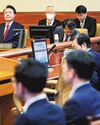 South Korean leader denies wrongdoing at impeachment trial