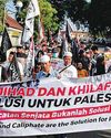 Ex-members of banned Islamist group march across Indonesia