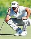 Knapp slips to a 70 after 59, but still has the lead Knapp slips to a 70 after 59, but still has the lead