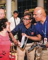 Red Dot United introduces party member during maiden walkabout in Jalan Kayu Red Dot United introduces party member during maiden walkabout in Jalan Kayu