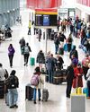 So eager to get back: Travellers pour into Heathrow So eager to get back: Travellers pour into Heathrow