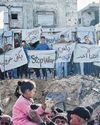 Palestinians voice frustration with Hamas in rare Gaza protest Palestinians voice frustration with Hamas in rare Gaza protest21