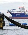 Four crewmen from Dutch dredger fined over Singapore's worst oil spill in a decade Four crewmen from Dutch dredger fined over Singapore's worst oil spill in a decade30