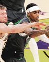 Timberwolves muscle past Lakers in opener Timberwolves muscle past Lakers in opener