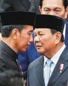 Prabowo, Jokowi and the question of the power of 'two suns' Prabowo, Jokowi and the question of the power of 'two suns'