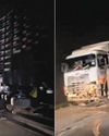 Young elephant crossing Malaysia highway with mum dies in accident Young elephant crossing Malaysia highway with mum dies in accident20