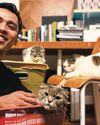 Full-time architect, part-time TV and radio host Khairudin Saharom keeps three cats in his office and two in his apartment Full-time architect, part-time TV and radio host Khairudin Saharom keeps three cats in his office and two in his apartment65