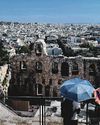 Tourists, residents in Athens seek shade as mercury soars past 40 deg C Tourists, residents in Athens seek shade as mercury soars past 40 deg C14