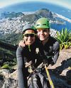 Sightseeing combined with rock climbing keeps adventurous couple tightly bonded Sightseeing combined with rock climbing keeps adventurous couple tightly bonded62