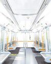 First of eight JB-S'pore RTS Link trains unveiled; system works 56% done First of eight JB-S'pore RTS Link trains unveiled; system works 56% done1