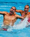 May fell in love with artistic swimming, then he changed it70