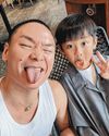 Kevin Cheng's Father-Son Holiday to Singapore The Straits Times