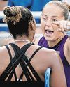 Townsend, Ostapenko trade barbs after clash The Straits Times