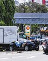 Jail for lorry driver who looked at phone while driving, causing fatal crash The Straits Times