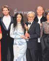 Sweeps and surprises at Hollywood awards night60