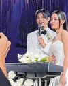 Radio DJ Hazelle Teo marries pianist James Wong, cuts her hair mid-ceremony Radio DJ Hazelle Teo marries pianist James Wong, cuts her hair mid-ceremony73