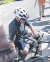 Biden takes tumble during bike ride in Delaware