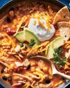 SLOW-COOKER CHICKEN ENCHILADA SOUP