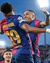 Raphinha doubles up for Barca Raphinha doubles up for Barca
