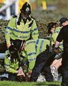 'Ring of steel' to rein in protests 'Ring of steel' to rein in protests12