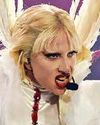 Gaga 'proud' of movie role as Harlequin Gaga 'proud' of movie role as Harlequin