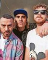Busted pop into studio Busted pop into studio