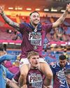 JOSH CUTS DOWN BLADES TO SEND BURNLEY UP JOSH CUTS DOWN BLADES TO SEND BURNLEY UP