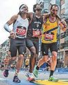 Aaron runs up praise after marathon aid42