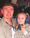 Father and son (and grandkid) at big gig4