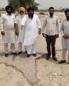 Historic Punjab’s Chappar Chiri road crumbles, SAD leader warns govt of protest15