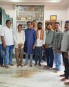 Former MLA Puttamadhukar Receives Warm Welcome at Garepalli Residence.10