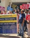 Fee hike row erupts at DPS Dwarka again: School expels 29 students, angry parents stage protest Indian Chronicle