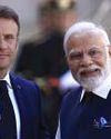 PM Modi speaks to French President Macron, dis- cusses ongoing efforts to end Ukraine conflict0