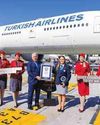 Turkish Airlines sets Guinness World Records title for 'Most Countries Flown to by an Airline'