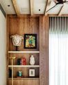 A seamless blend of materials and design A seamless blend of materials and design